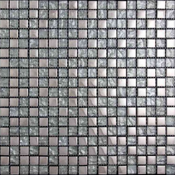 Picture of MiR Mosaic - Crystal Springs Squares Sterling Gloss