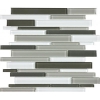 Picture of Chesapeake Flooring - Essentials Glass Mosaic Random Strip Mineral Blend