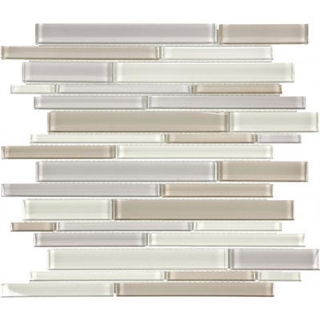 Picture of Chesapeake Flooring - Essentials Glass Mosaic Random Strip Natural Blend