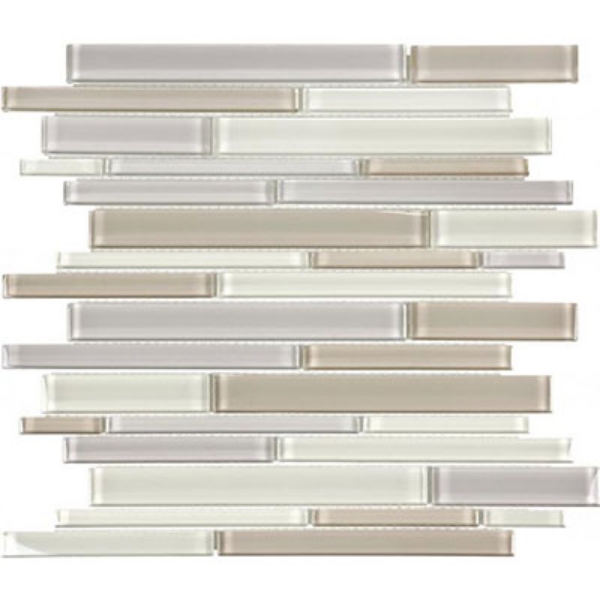 Picture of Chesapeake Flooring - Essentials Glass Mosaic Random Strip Natural Blend