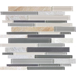 Picture of Chesapeake Flooring - Steel Glass Blend Fossil Rock