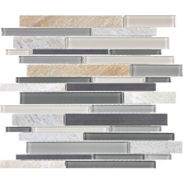 Picture of Chesapeake Flooring - Steel Glass Blend Fossil Rock