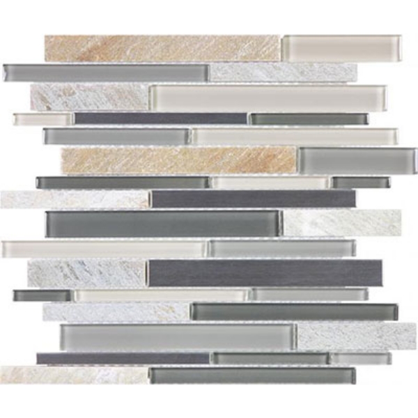 Picture of Chesapeake Flooring - Steel Glass Blend Fossil Rock