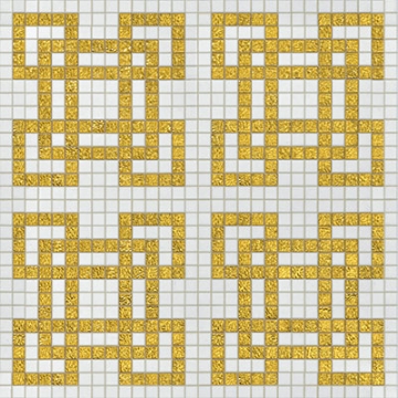 Picture of Bisazza Mosaico - Decori 20 - Granada Granada Oro Giallo