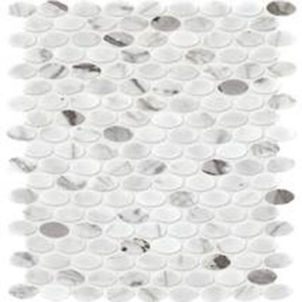 Picture of Daltile - Marble Mosaics Venetian Calacatta Oval