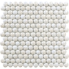 Picture of Bati Orient - Round Mosaic Mix Glass White