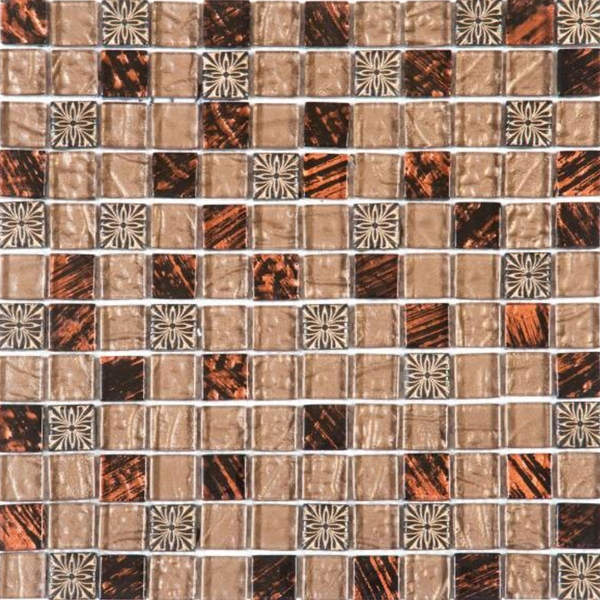 Picture of Bati Orient - Mix Mosaic Marble Brown Decor Glass