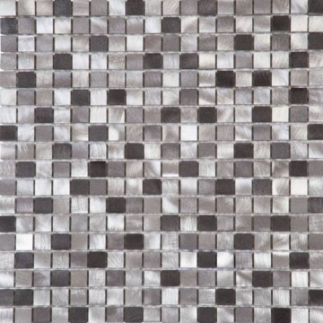 Picture of Bati Orient - Metal Art Mosaics Brushed Aluminum Grey