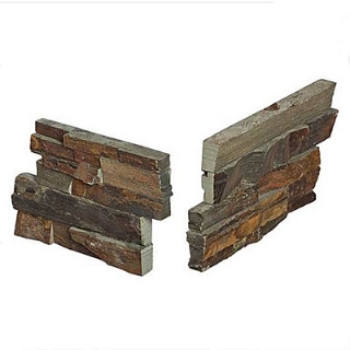 Picture of Daltile - Stacked Stone Ledger Tibetan Slate Corner