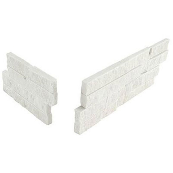 Picture of Daltile - Stacked Stone Ledger Sanya White Corners