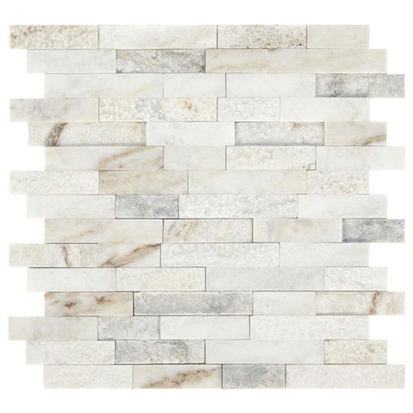 Picture of American Olean - Presario Mosaic Random Linear Lumen White