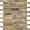 Picture of Bati Orient - Fossil Wood Mosaic Baguette Mix