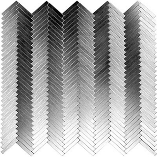 Picture of Solistone - Micro Aluminum Foil Herringbone
