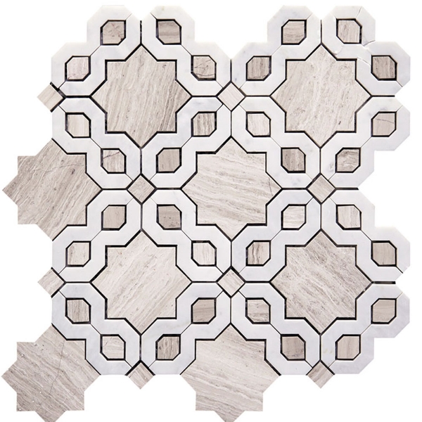 Picture of MiR Mosaic - Waterjet Fiore Fiore 5