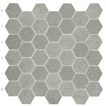Picture of Daltile - Raine Hexagon Cumulus Grey