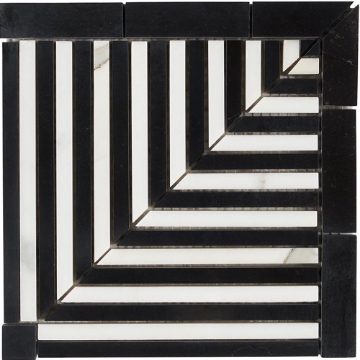 Picture of SOHO Studio Corp - Avant Garde Linear Corner Calacatta Black Jade