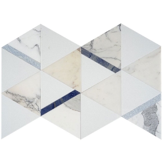 Picture of SOHO Studio Corp - Wunder Calacatta Azul Crystal Tech with Blue Lines