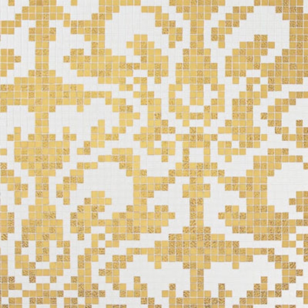 Picture of Bisazza Mosaico - Decori 20 - Damasco Oro Giallo