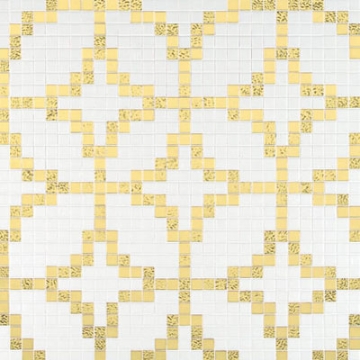 Picture of Bisazza Mosaico - Decori 20 - Etoiles Oro Giallo