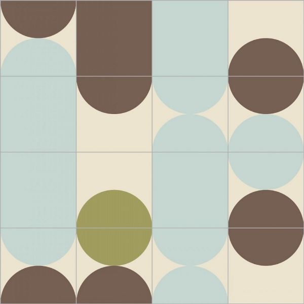 Picture of Bisazza Mosaico - Cementiles Decorations Square Pill Cocktail 21