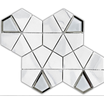Picture of Emser Tile - LAmour White Kaleidoscope