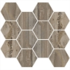 Picture of Happy Floors - Exotic Stone Hexagon Mosaic Tundra Polished
