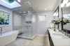 Picture of Elon Tile & Stone - 1 Rounds Mosaics Bianco Carrara Polished