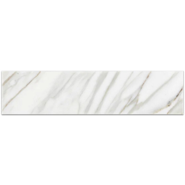 Picture of Elon Tile & Stone - Marble 3 x 12 Calacatta Gold Honed