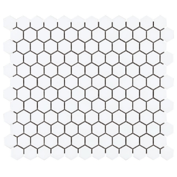 Picture of SOHO Studio Corp - Simple Mosaic Solid Hexagon White / Matte