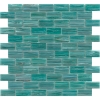 Picture of Emser Tile - Swirl Mosaics Teal Offest