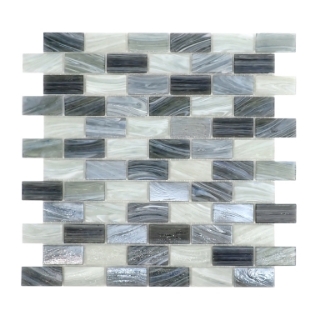 Picture of Emser Tile - Swirl Mosaics Fog Offset