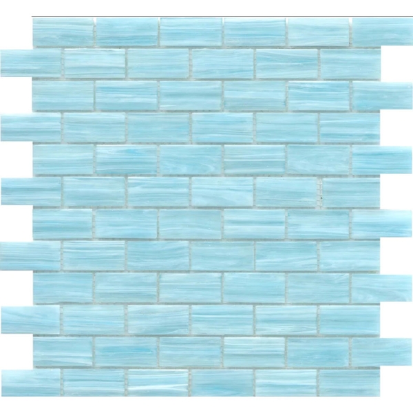 Picture of Emser Tile - Swirl Mosaics Sky Offset