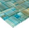 Picture of Anthology Tile - Splash Mixed Mosaic Neptune Blocks Emerald