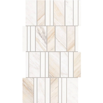 Picture of Daltile - Perfit Mosaix Namaste Thassos Random Honed