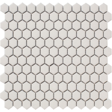 Picture of American Wonder Porcelain - Arctic Style Assorted Mosaics Arctic White Penny Hex