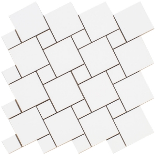 Picture of American Wonder Porcelain - Arctic Style Assorted Mosaics Arctic White Modern