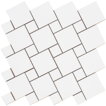 Picture of American Wonder Porcelain - Arctic Style Assorted Mosaics Arctic White Modern