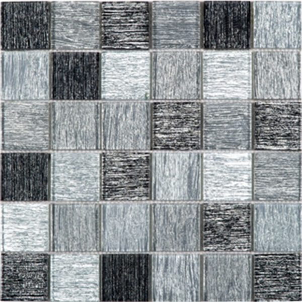 Picture of Bati Orient - Glass Stripe Effect Mosaic Grey Mix Stripe Effect