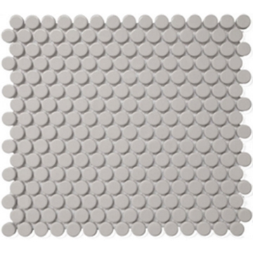 Picture of Roca - CC Mosaics Gray Bright Pennyround