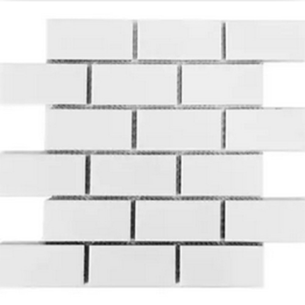 Picture of Roca - CC Mosaics Snow White Bright Brick