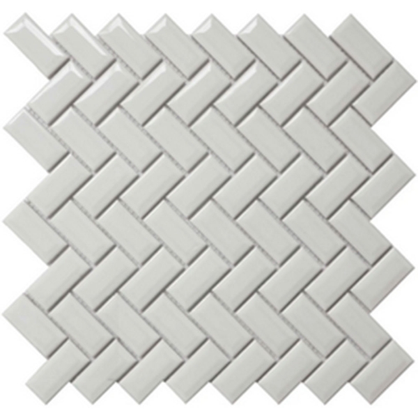 Picture of Roca - CC Mosaics White Bright Diamond Herring