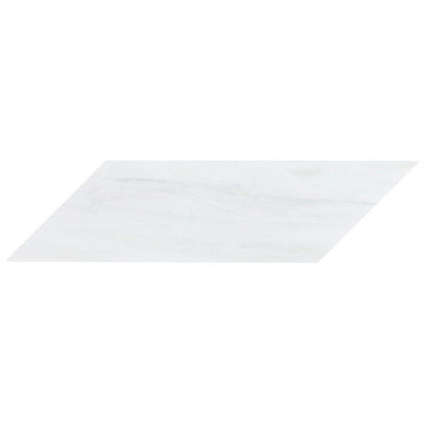 Picture of SOHO Studio Corp - Bianco Dolomite Chevron Bianco Dolomite Honed