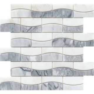 Picture of Emser Tile - Talento Mosaics Gris Wave