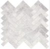 Picture of Daltile - Eclessia Herringbone Mosaic Cristallo
