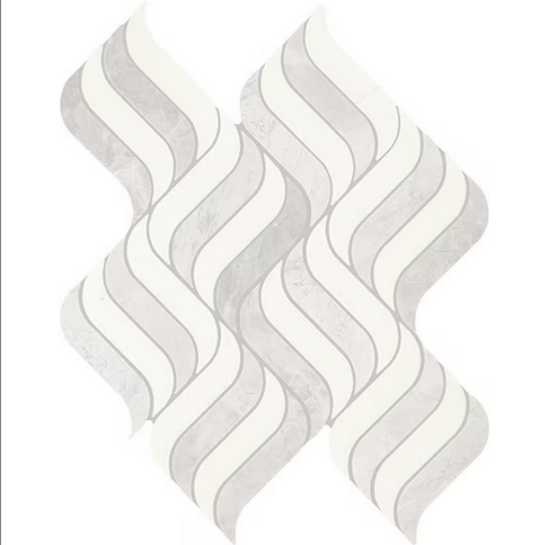 Picture of Daltile - Eclessia Wave Mosaic Cristallo Blend