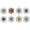 Picture of SOHO Studio Corp - Imogen Hexagon Multi Color Mix