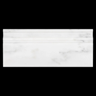 Picture of Elon Tile & Stone - Base Moldings Pearl White Honed