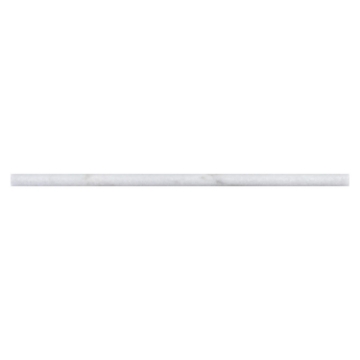 Picture of Elon Tile & Stone - Pencil Moldings Glacial White Petite Pencil Honed