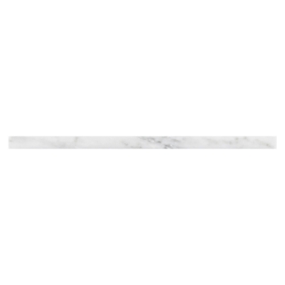 Picture of Elon Tile & Stone - Pencil Moldings Pearl White Flat Liner Polished