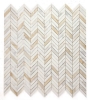 Picture of Elysium - Chevron Mosaic Calacatta Gold Polished